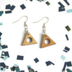 boucles d'oreilles triangles